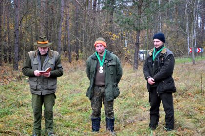 Polowanie zbiorowe „Ławkowski las, Ławki, Bunkry” 05.11.2016