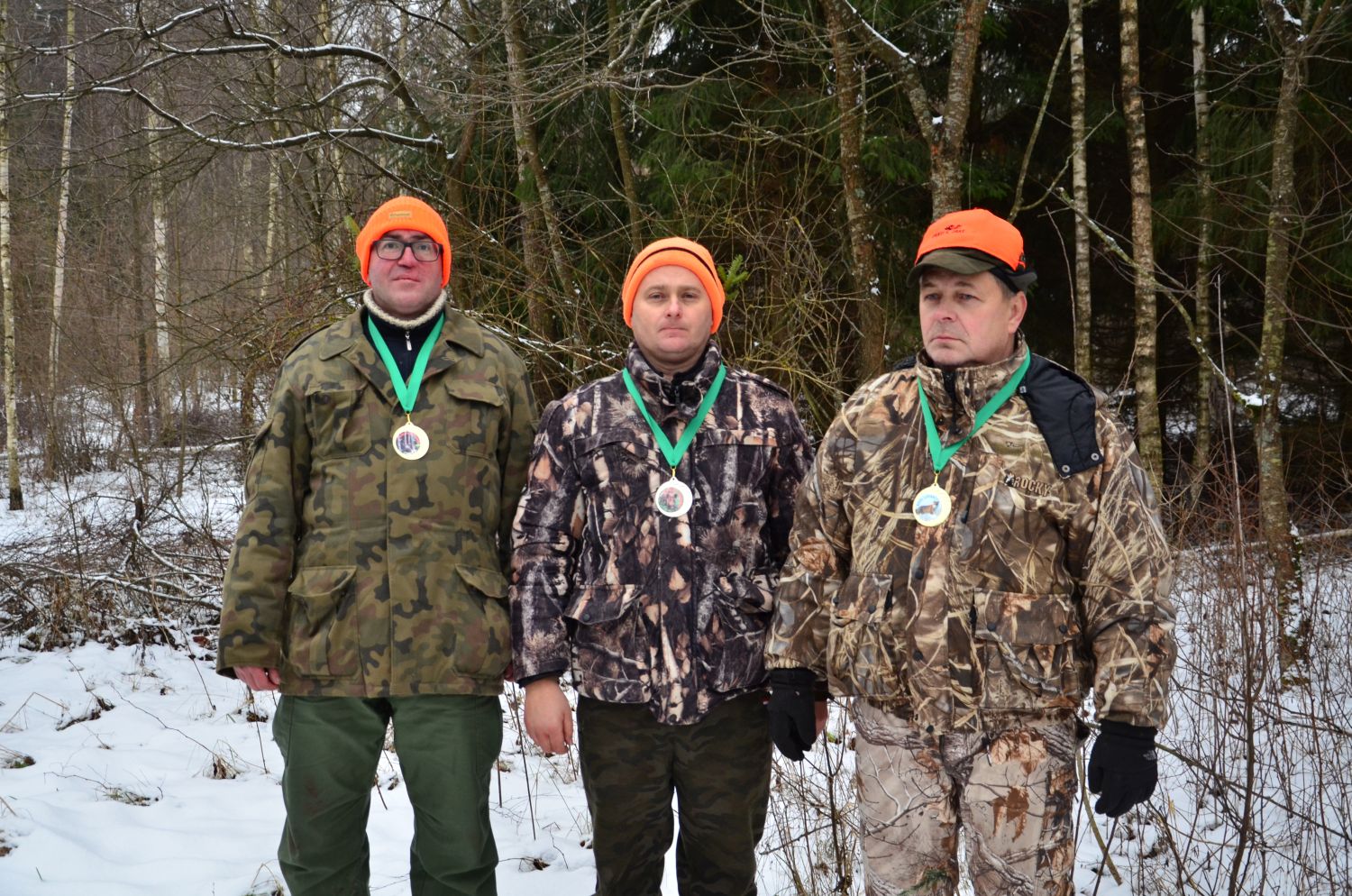 Polowanie zbiorowe Gawliki Wielkie 05.12.2021 Koło Łowieckie Rogacz